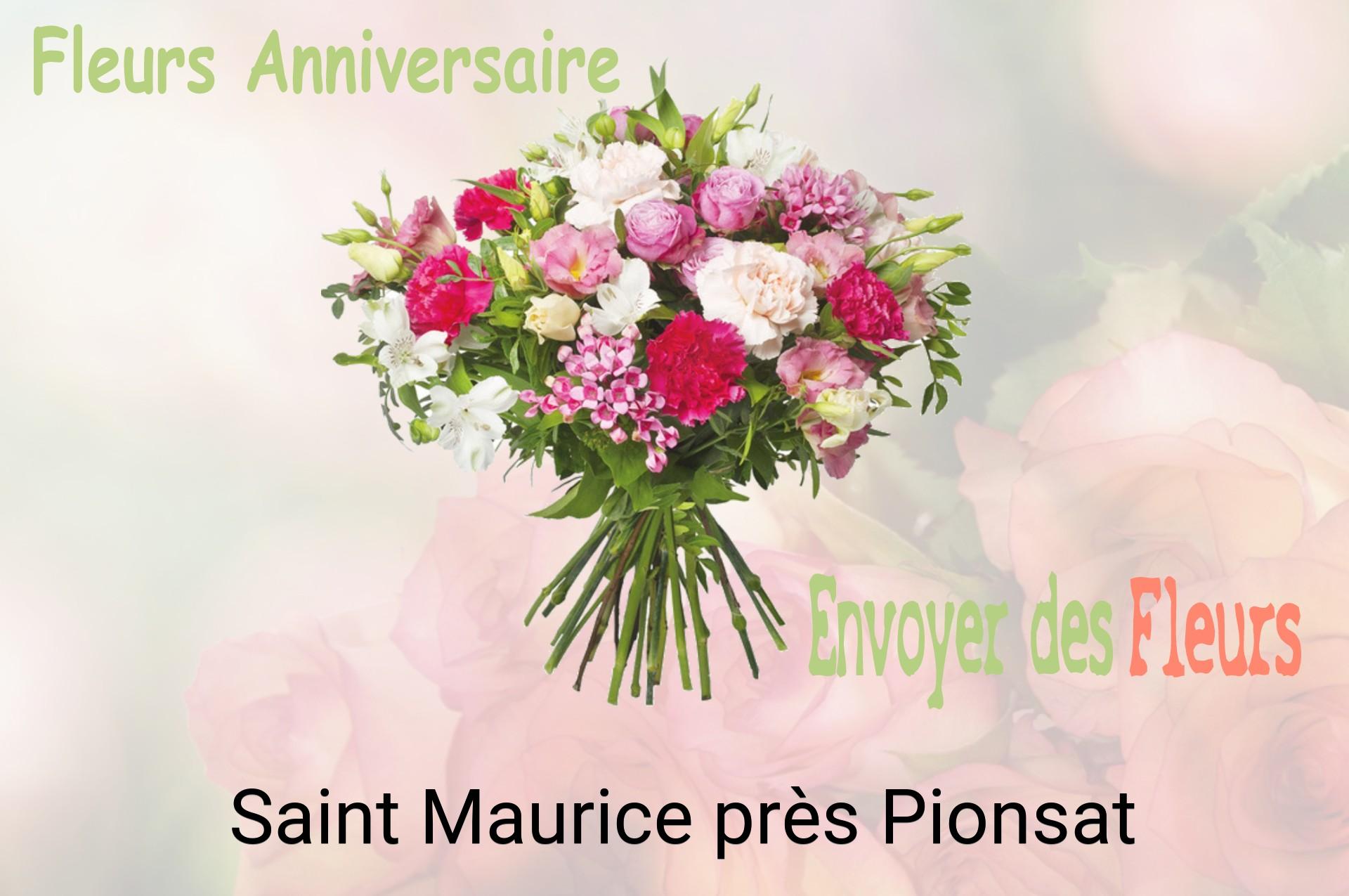 Bouquet de fleurs d’anniversaire livré à Saint-Maurice-près-Pionsat