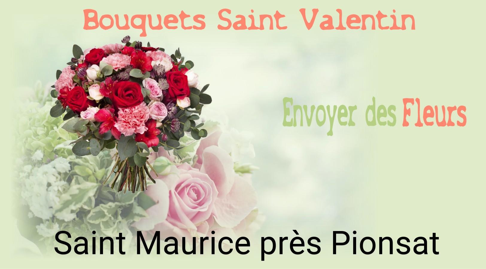 Roses de Saint-Valentin livrées à Saint-Maurice-près-Pionsat
